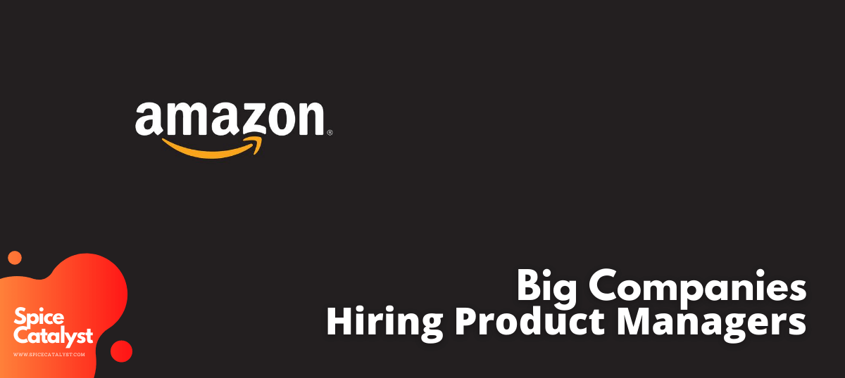 Product Manager at Amazon