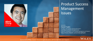 Product Success Management Issues - Albert Cheng - Episode - PSMI009