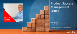 Product Success Management Issues - Hans-Bernd Kittlaus - Episode - PSMI008